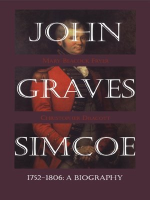 cover image of John Graves Simcoe 1752-1806
